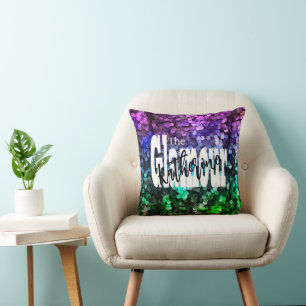 Glttering Sequin Throw Pillow