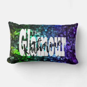 Glttering Sequin Throw Pillow