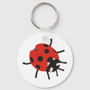 Glückskäfer, Marienkäfer Keychain