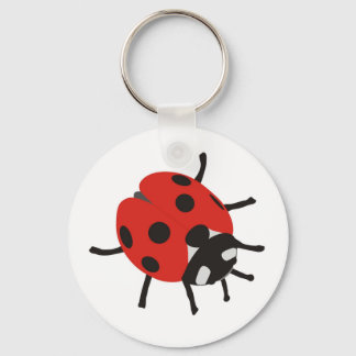 Glückskäfer, Marienkäfer Keychain