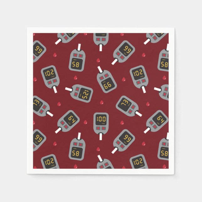 Glucometer Napkin (Front)