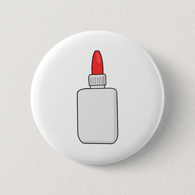 Glue 2 Inch Round Button (Front)