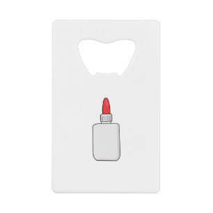Glue Credit Card Bottle Opener