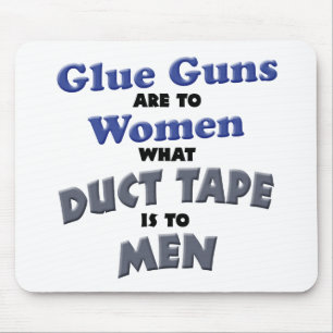 Glue Guns Mouse Pad