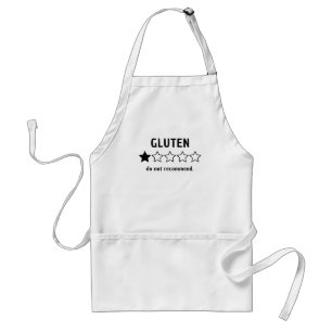 Gluten: 1 Star, Do Not Recommend  Standard Apron