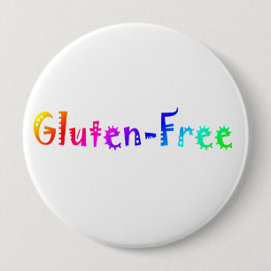 Gluten Free 4 Inch Round Button