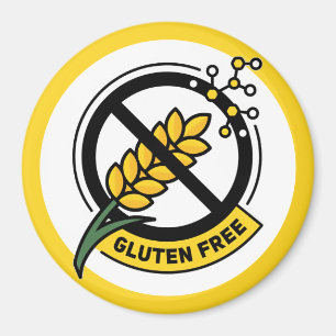 Gluten Free allergen Magnet
