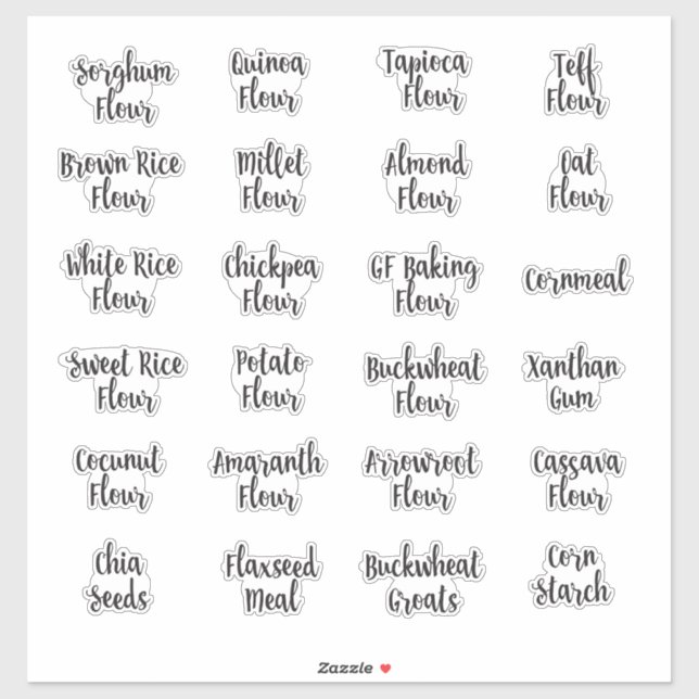 Gluten Free Baking pantry storage (Sheet)