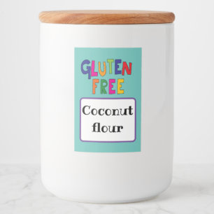 Gluten free celiac awareness food coeliac food label