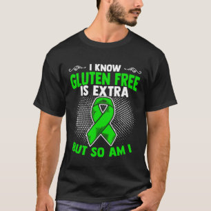 Gluten Free Celiac Warrior Celiac Disease Awarenes T-Shirt