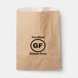 Gluten Free Certified Favour Bag