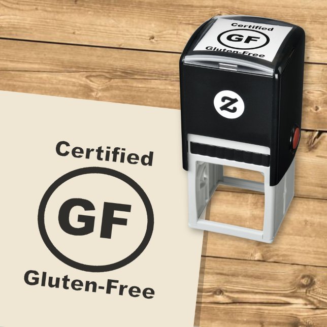 Gluten Free Certified Self-inking Stamp (Creator Uploaded)
