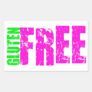 Gluten Free Cheerful Art Sticker