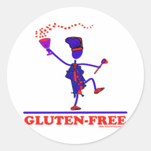 GLUTEN-FREE CLASSIC ROUND STICKER