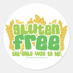Gluten Free Classic Round Sticker