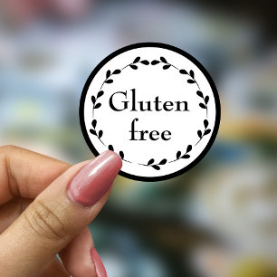 Gluten Free Classic Round Sticker