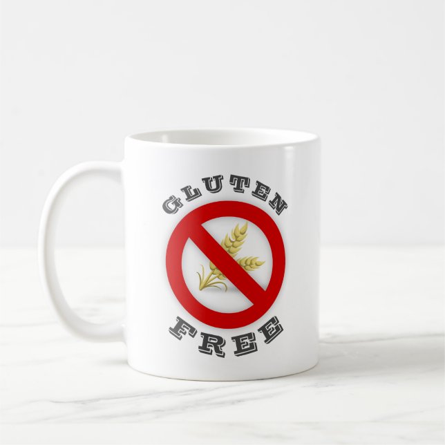 Gluten Free Coffee Mug (Left)