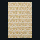 Gluten Free Food Allergy Warning Kitchen Towel<br><div class="desc">Gluten free kitchen towel to be used by someone who is GF only. Remind others in your house not to use this at home unless they have not eaten any wheat. A cute gift for someone with Celiac disease,  wheat intolerance,  or gluten allergy.</div>