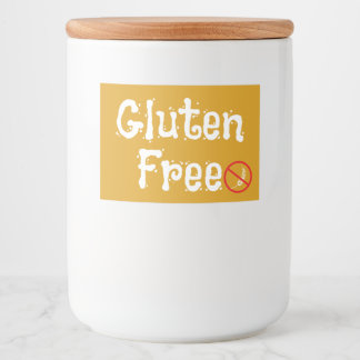 Gluten Free Food Label