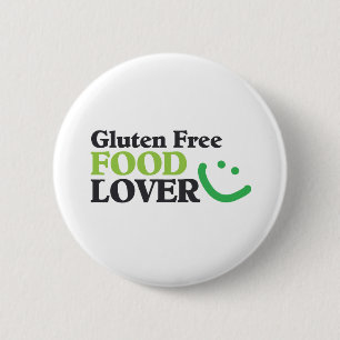 Gluten Free Food Lover items 2 Inch Round Button