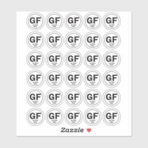 Gluten Free GF symbol small 