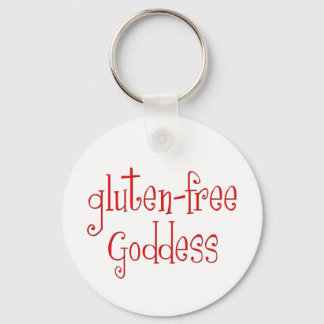 Gluten Free Goddess Keychain