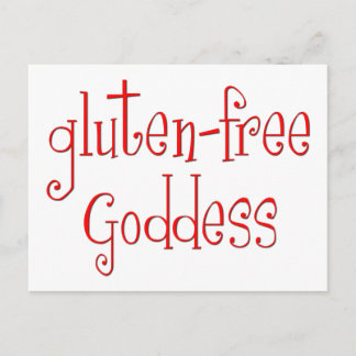 Gluten Free Goddess Postcard