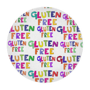Gluten Free, not by choice coeliac food prep Cutting Board
