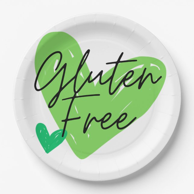Gluten Free Paper Plate (Front)