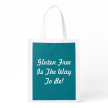 Gluten Free Reusable Grocery Tote