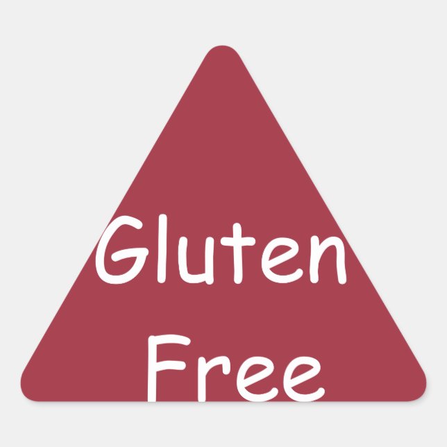 Gluten Free Sticker Labels (Front)