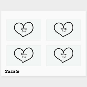 Gluten free stickers