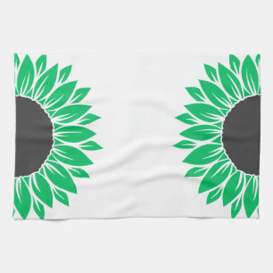 Gluten Free Sunflower Green Kitchen Towel