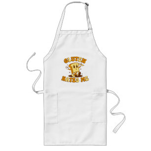 Gluten Hates Me Long Apron