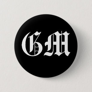 GM 2 INCH ROUND BUTTON