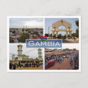 GM Gambia - Postcard