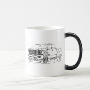 GMC Sierra HD 2015 Magic Mug