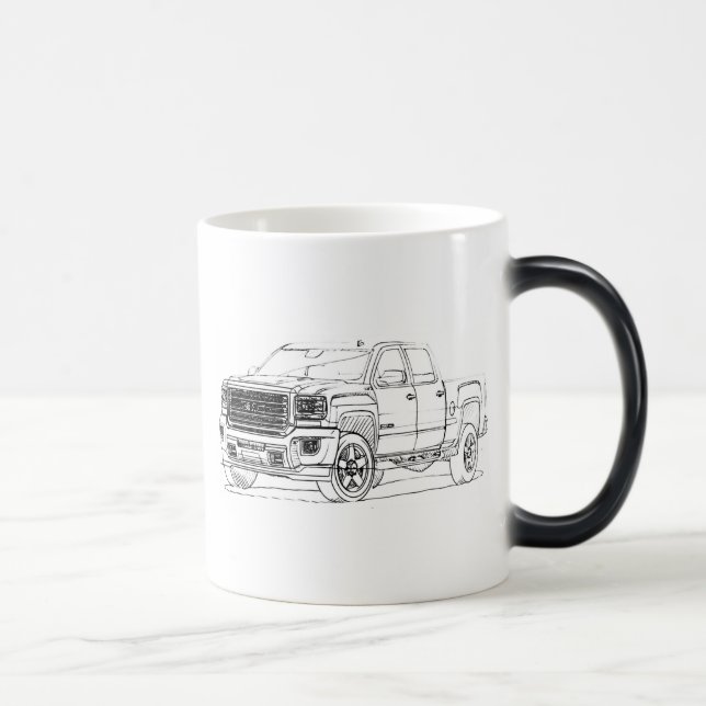 GMC Sierra HD 2015 Magic Mug (Right)