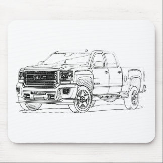 GMC Sierra HD 2015 Mouse Pad