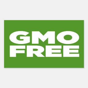GMO FREE (GREEN) STICKER