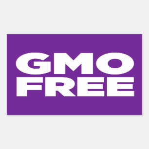 GMO FREE (PURPLE) STICKER
