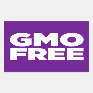 GMO FREE (PURPLE) STICKER
