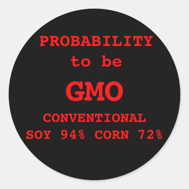 GMO Label (Front)