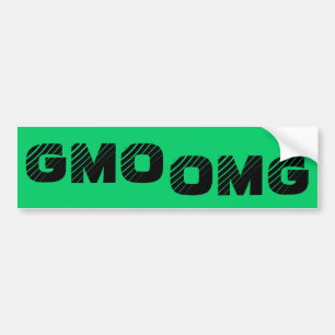 GMO OMG Bumper Sticker