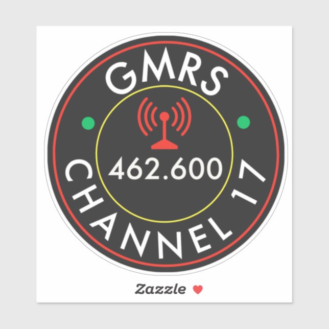 GMRS Radio Channel 17  (Sheet)