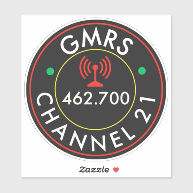 GMRS Radio Channel 21 (Sheet)