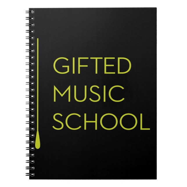 GMS black notebook (Front)