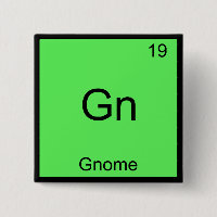 Gn - Gnome Funny Chemistry Element Symbol T-Shirt