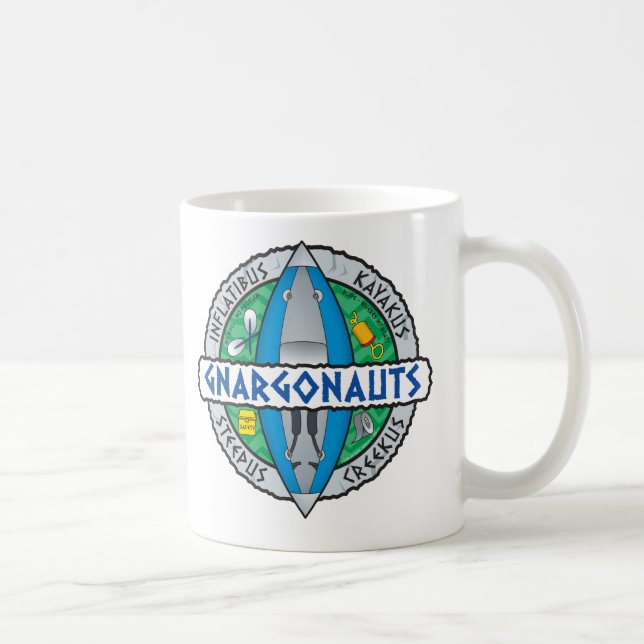Gnargonauts Inflatable Kayakers Coffee Mug (Right)
