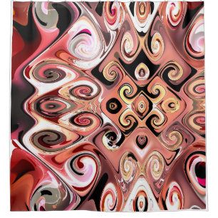 Gnarly Design Shower Curtain